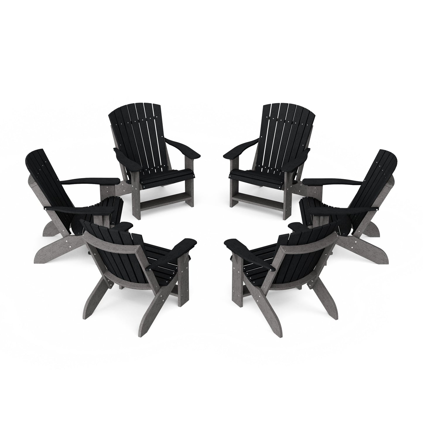 Heritage Adirondack Chairs Set of 6