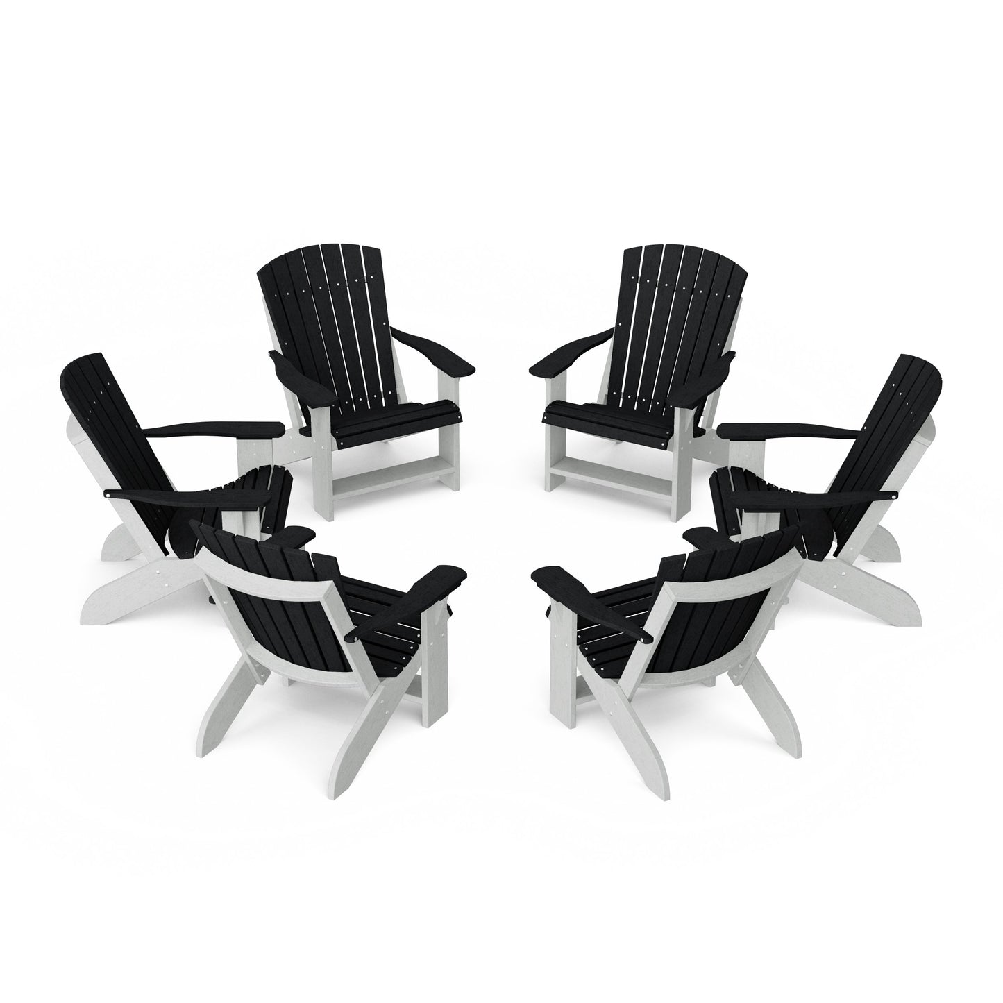 Heritage Adirondack Chairs Set of 6