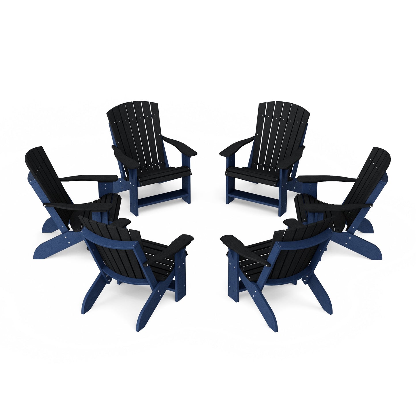 Heritage Adirondack Chairs Set of 6