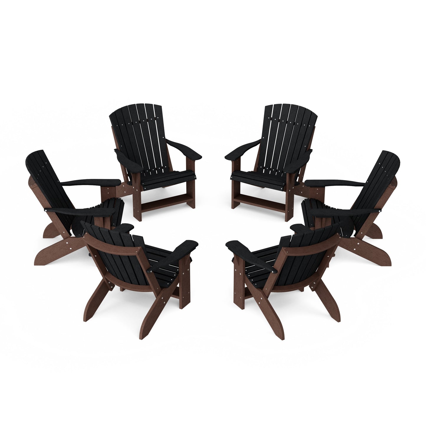 Heritage Adirondack Chairs Set of 6