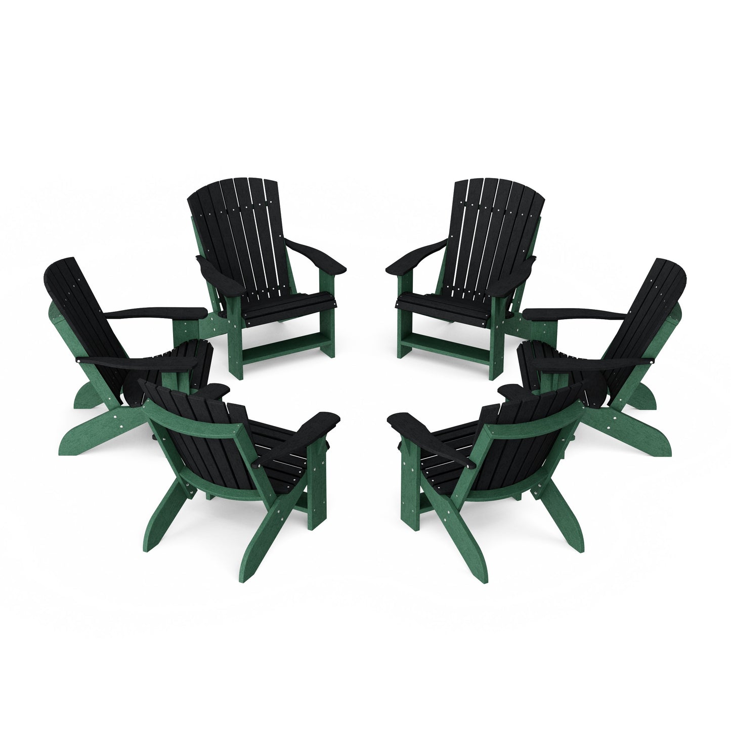 Heritage Adirondack Chairs Set of 6