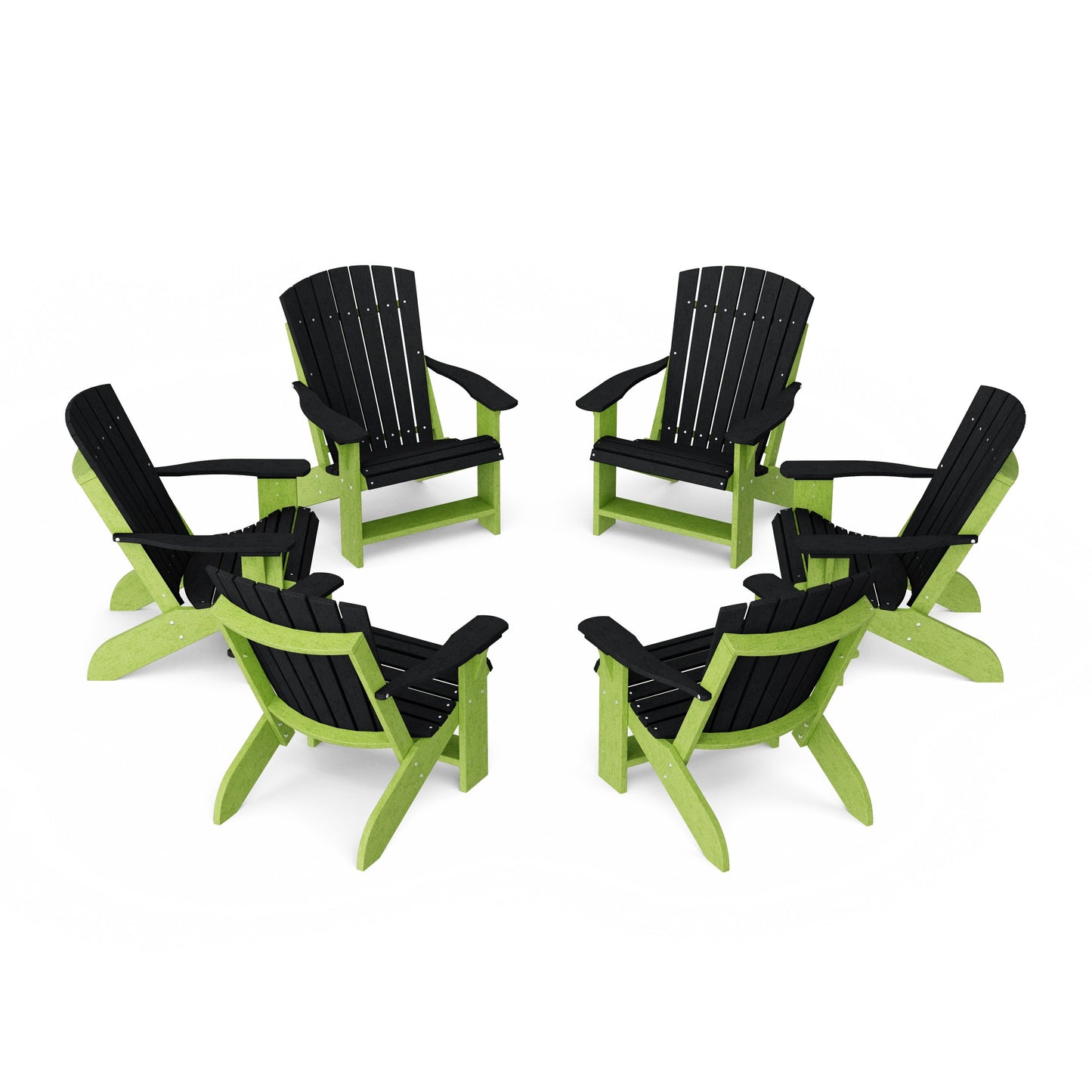 Heritage Adirondack Chairs Set of 6