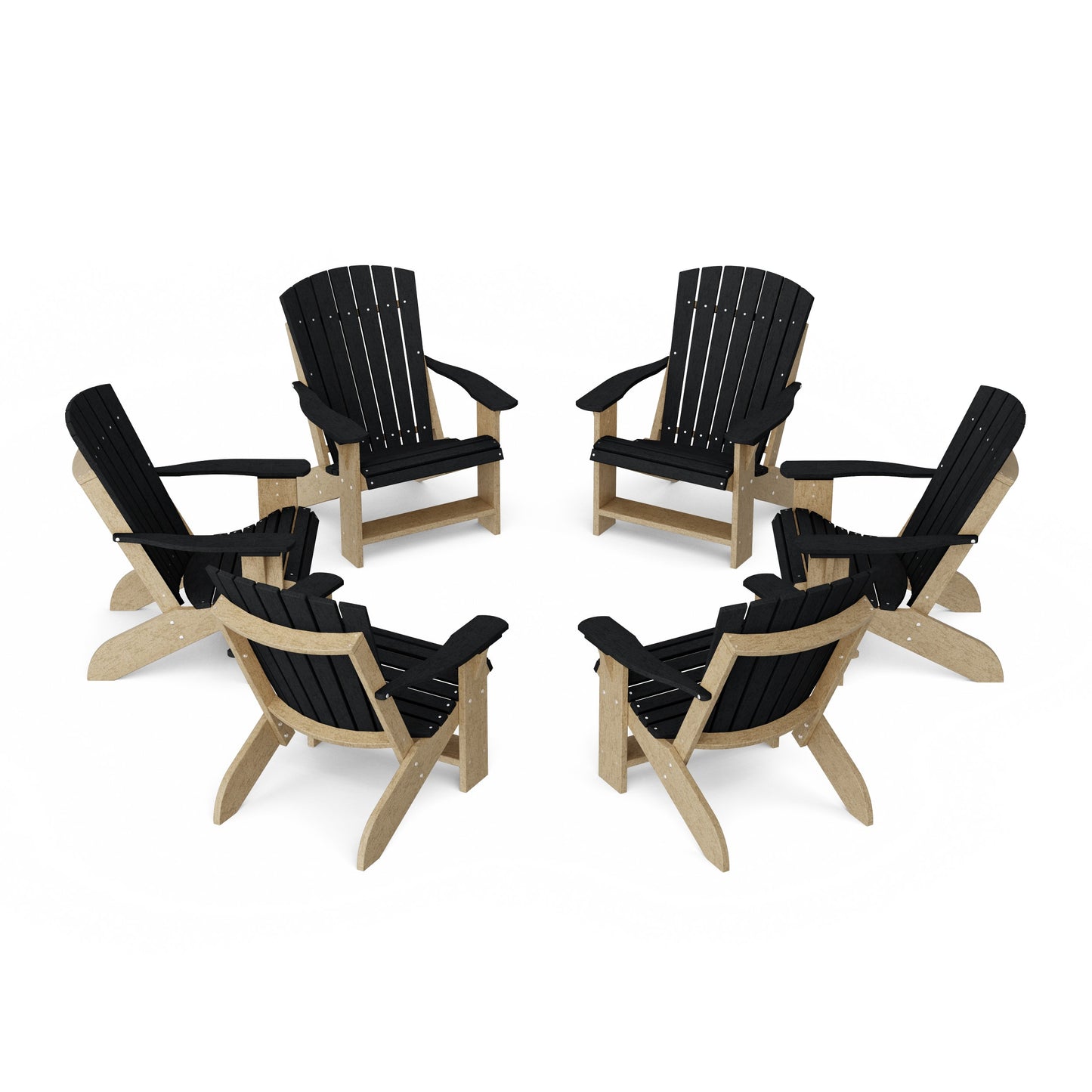 Heritage Adirondack Chairs Set of 6