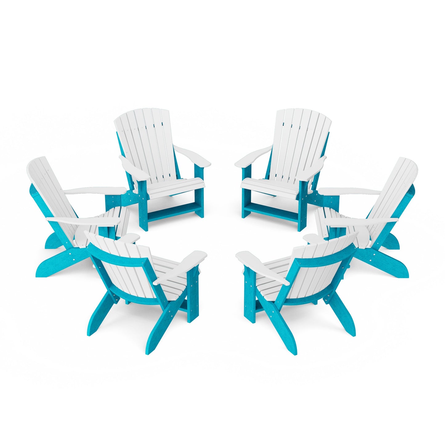 Heritage Adirondack Chairs Set of 6