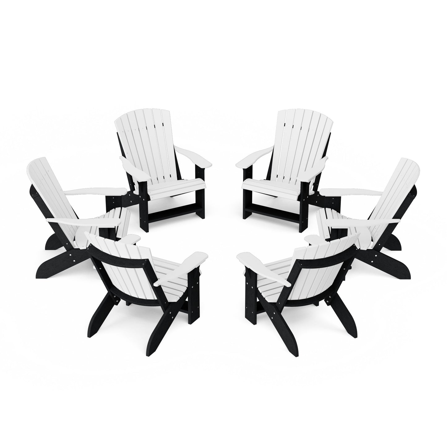 Heritage Adirondack Chairs Set of 6