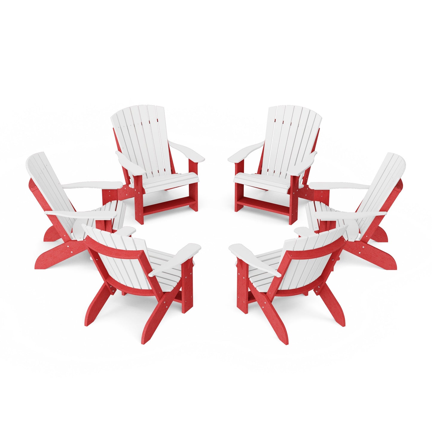 Heritage Adirondack Chairs Set of 6