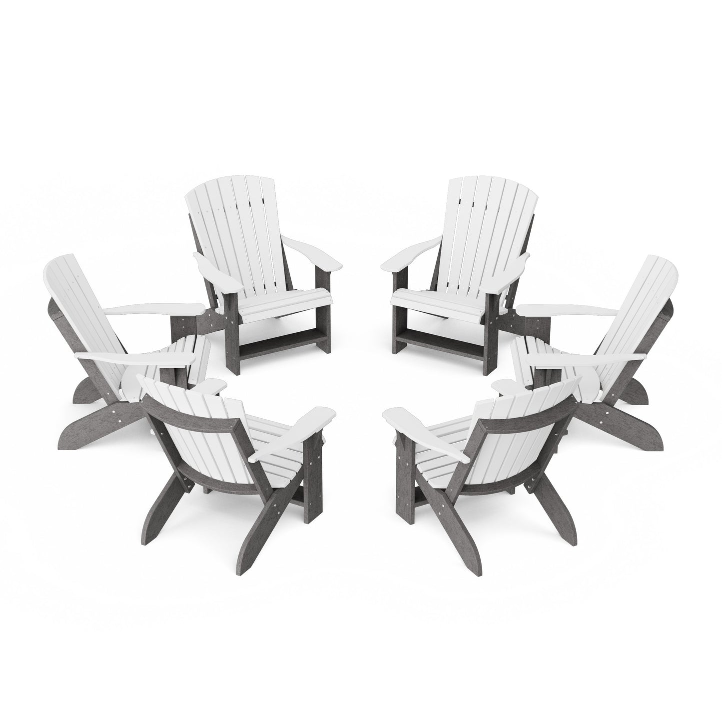 Heritage Adirondack Chairs Set of 6