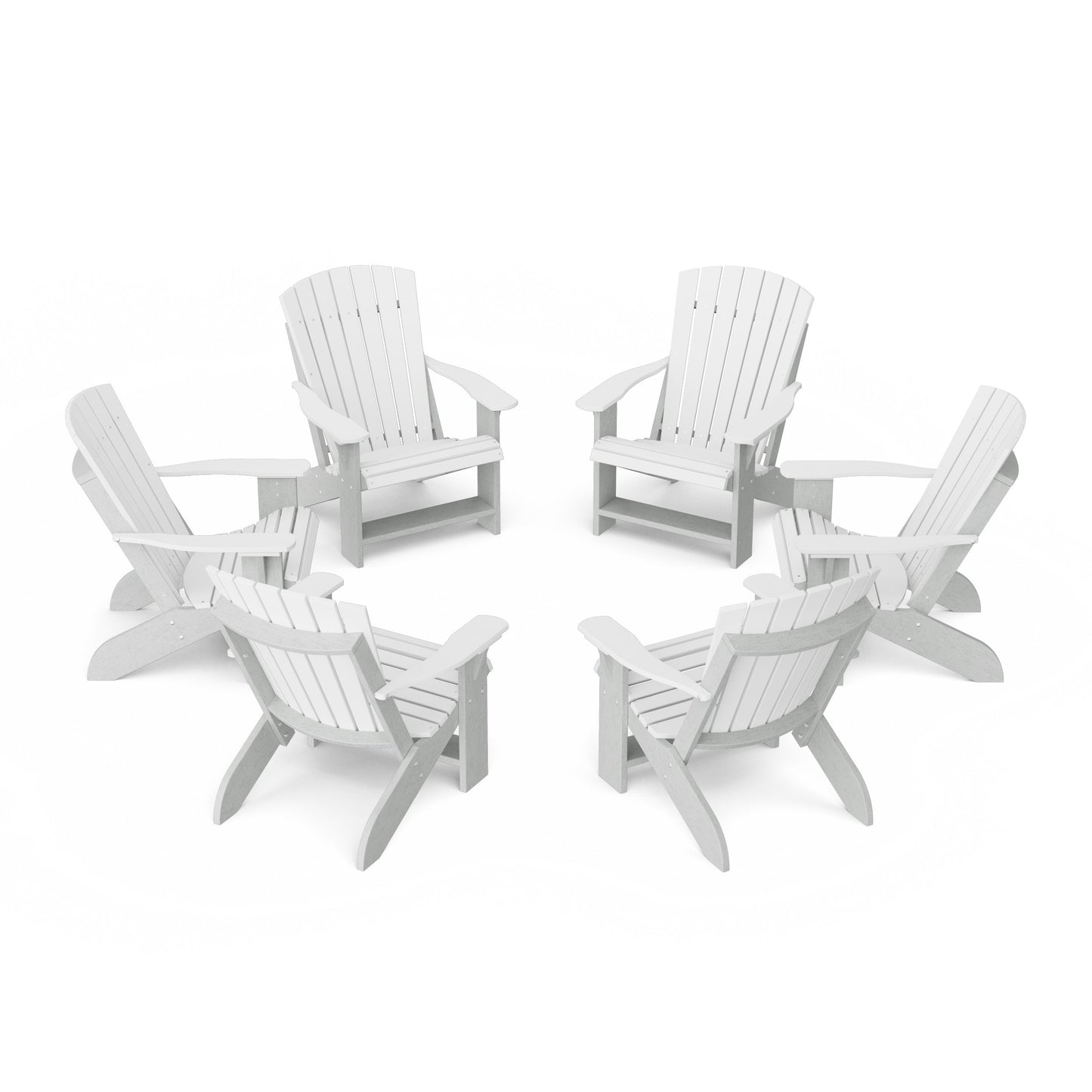 Heritage Adirondack Chairs Set of 6