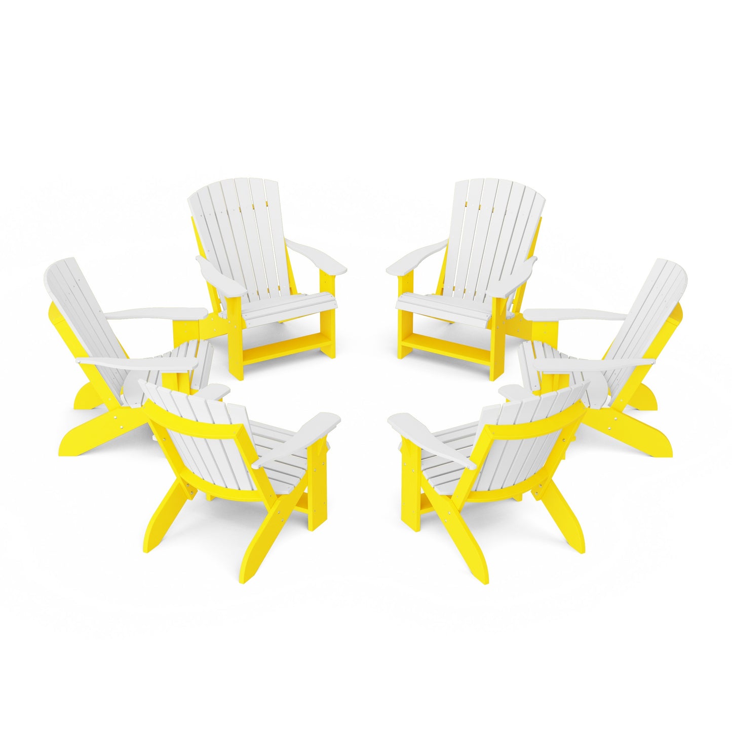Heritage Adirondack Chairs Set of 6