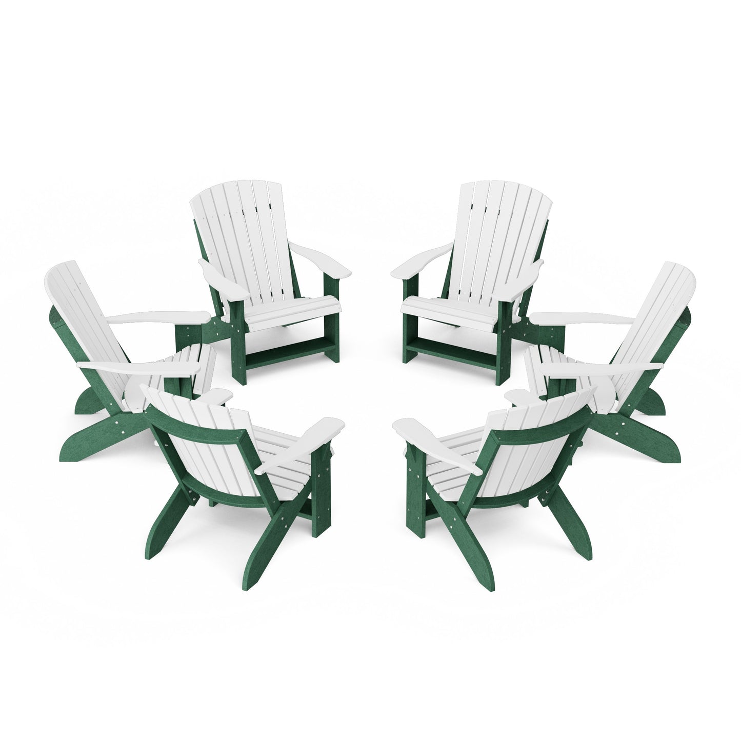 Heritage Adirondack Chairs Set of 6