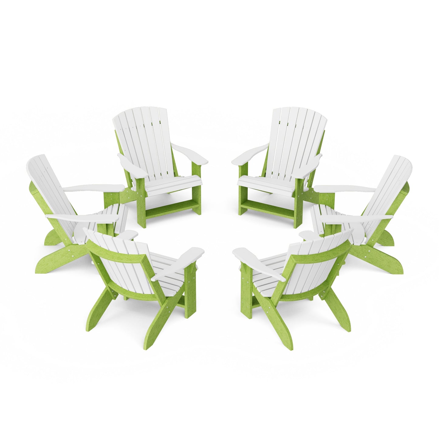 Heritage Adirondack Chairs Set of 6