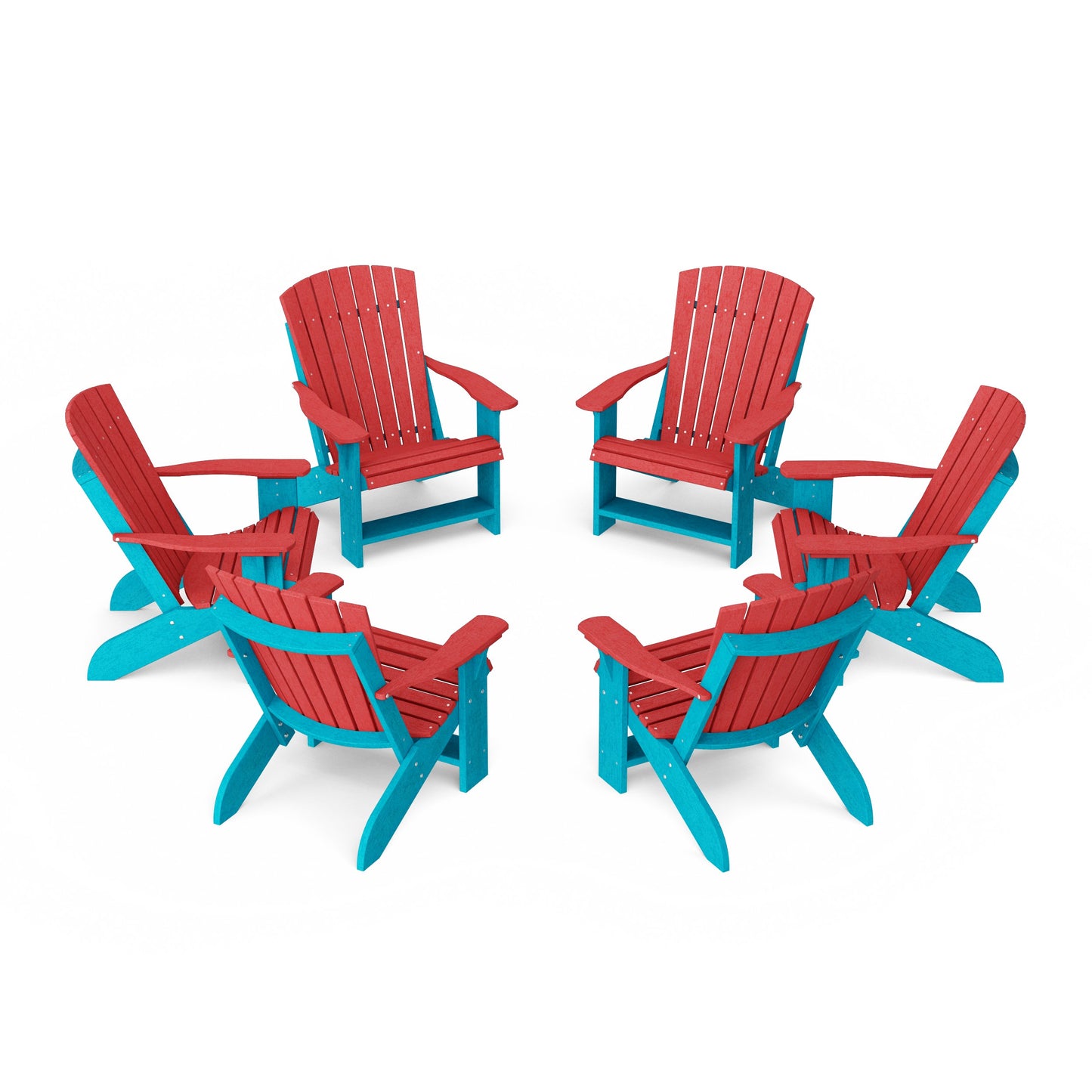 Heritage Adirondack Chairs Set of 6