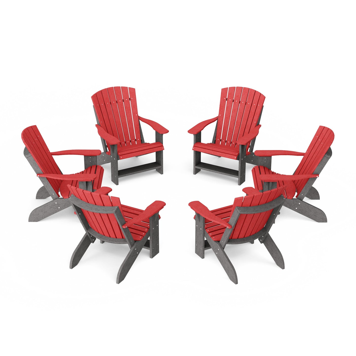 Heritage Adirondack Chairs Set of 6