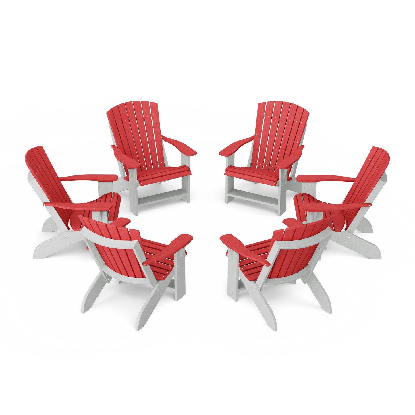 Heritage Adirondack Chairs Set of 6
