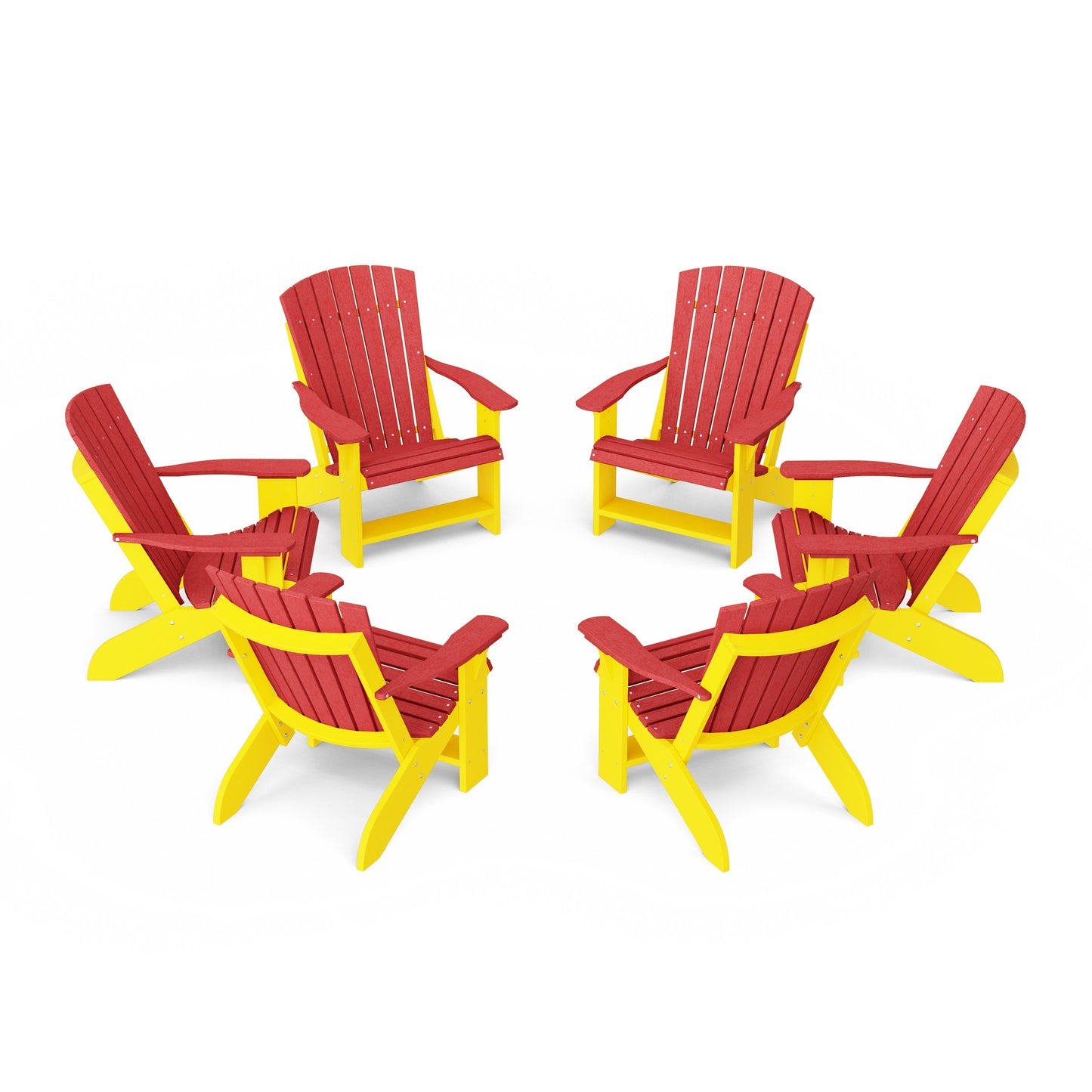 Heritage Adirondack Chairs Set of 6