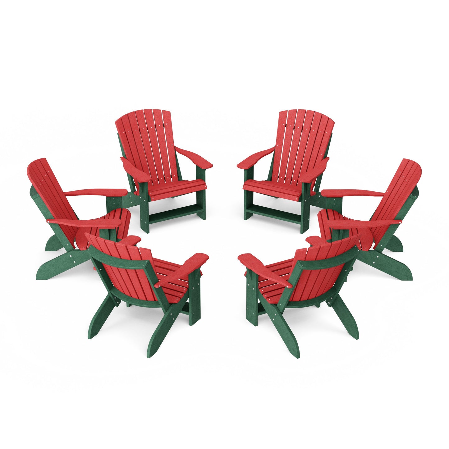 Heritage Adirondack Chairs Set of 6