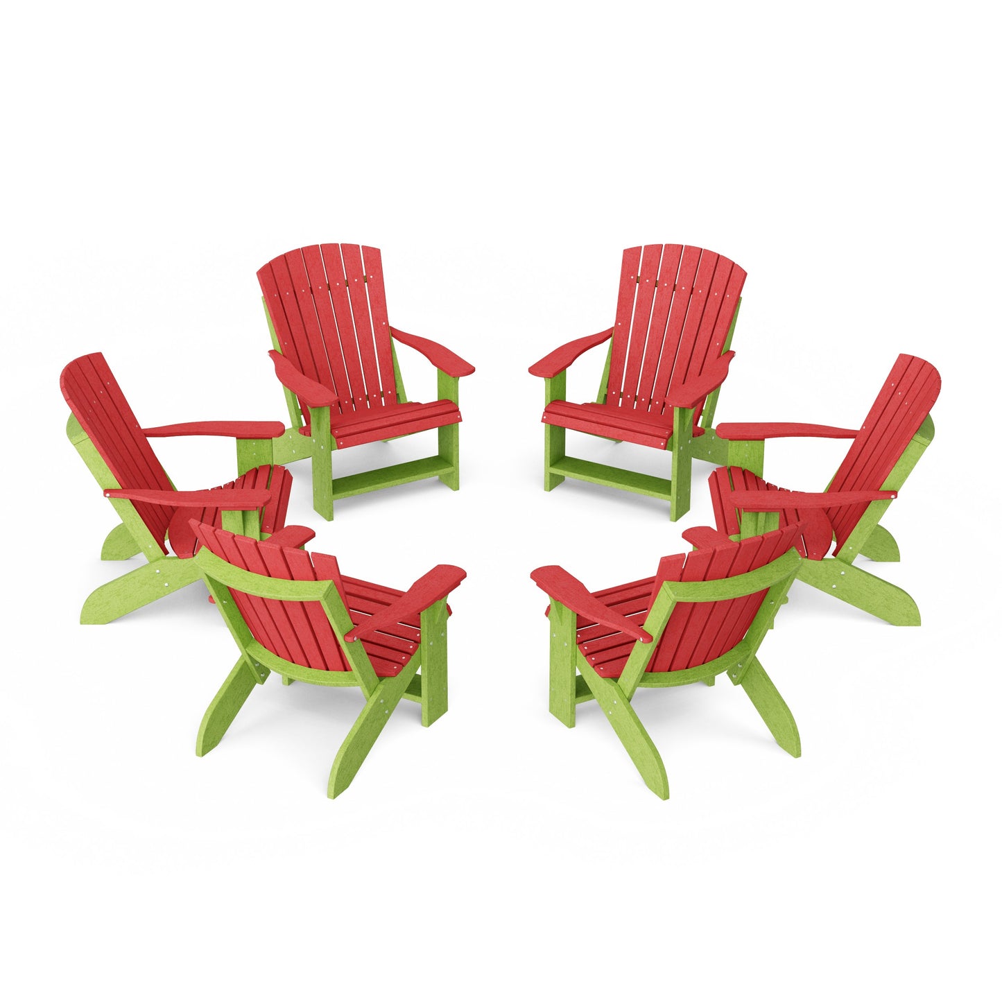 Heritage Adirondack Chairs Set of 6