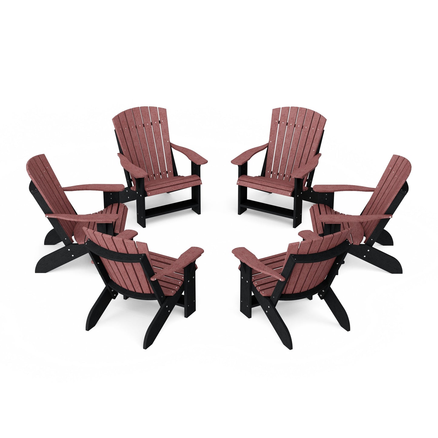 Heritage Adirondack Chairs Set of 6