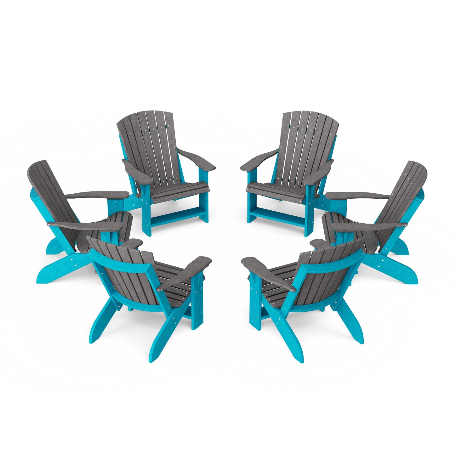 Heritage Adirondack Chairs Set of 6