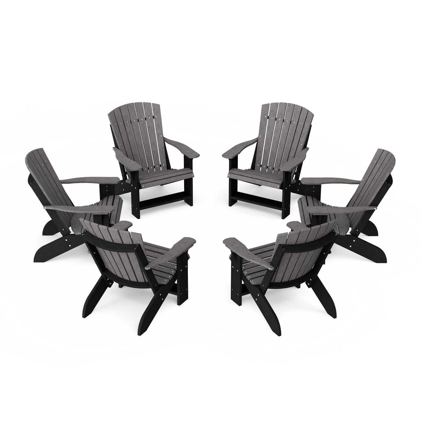 Heritage Adirondack Chairs Set of 6