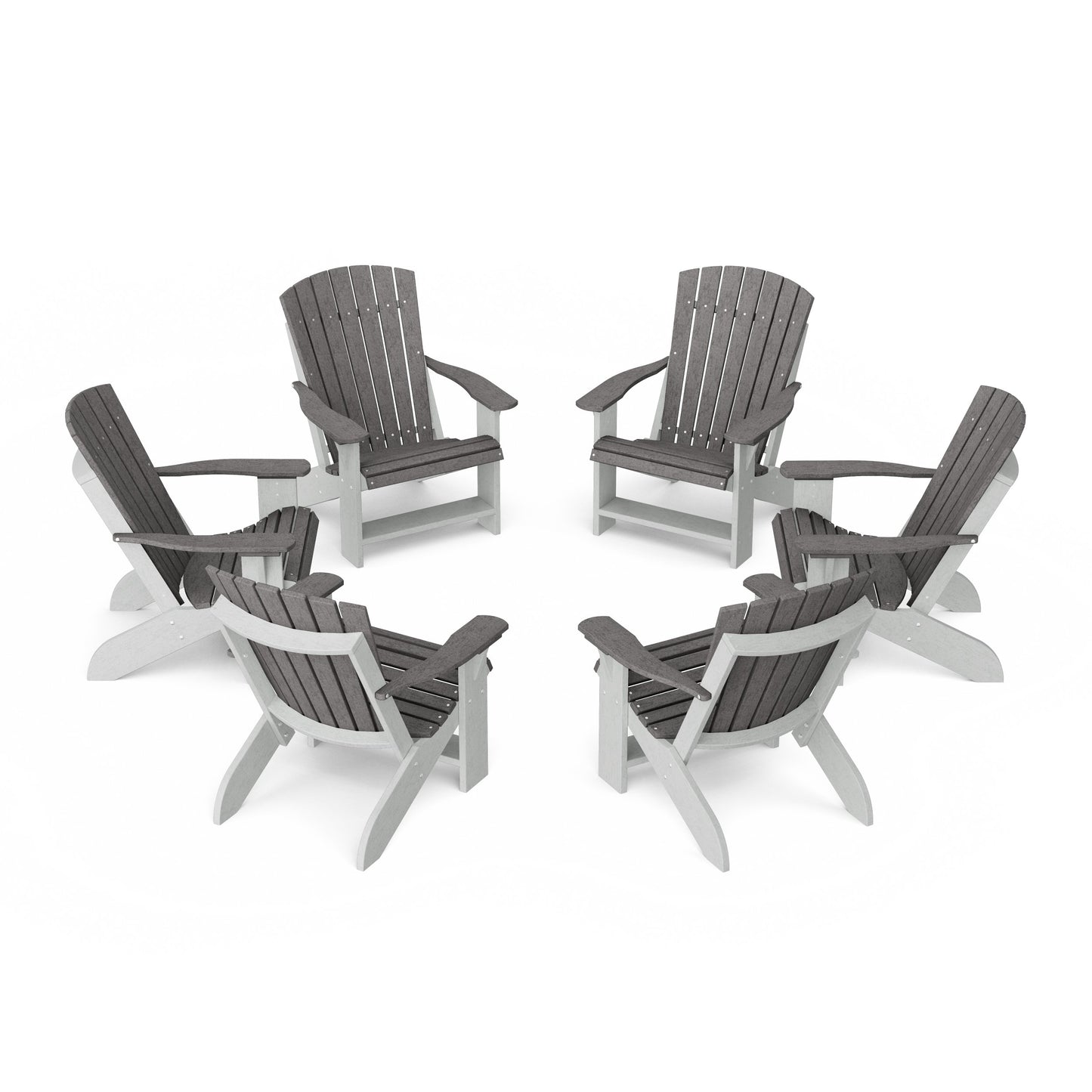 Heritage Adirondack Chairs Set of 6