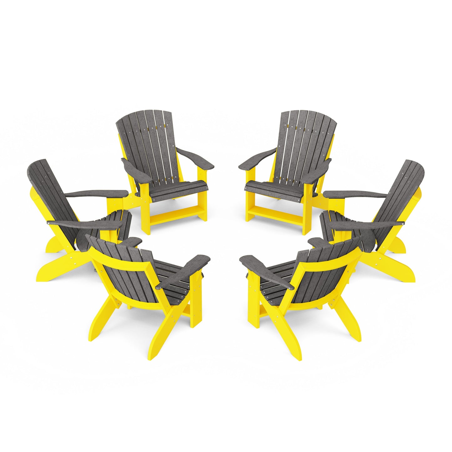 Heritage Adirondack Chairs Set of 6