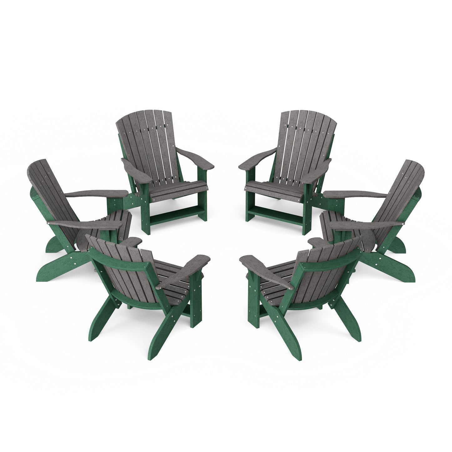 Heritage Adirondack Chairs Set of 6