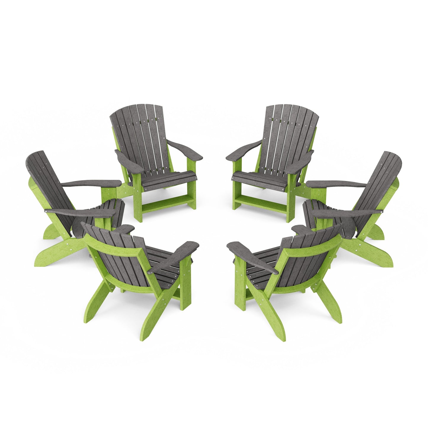 Heritage Adirondack Chairs Set of 6