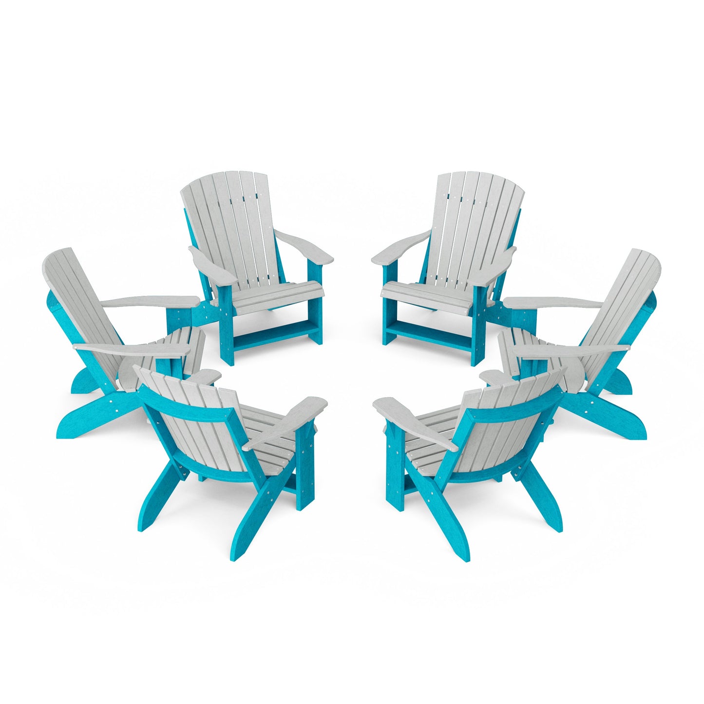 Heritage Adirondack Chairs Set of 6