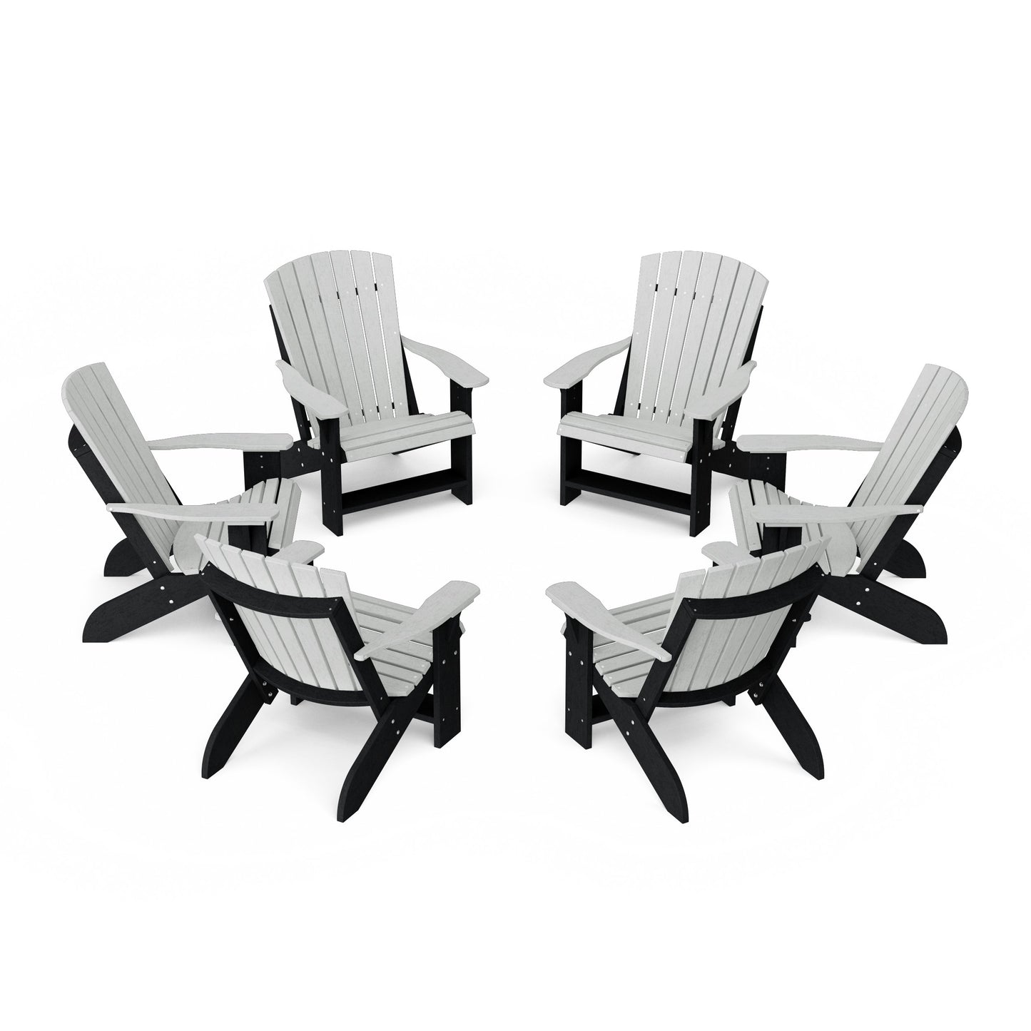 Heritage Adirondack Chairs Set of 6