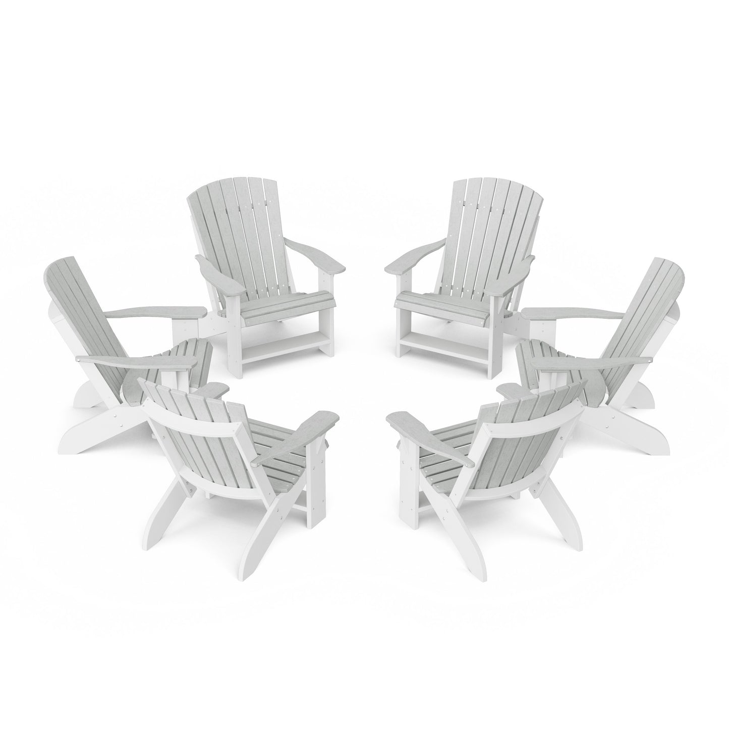 Heritage Adirondack Chairs Set of 6