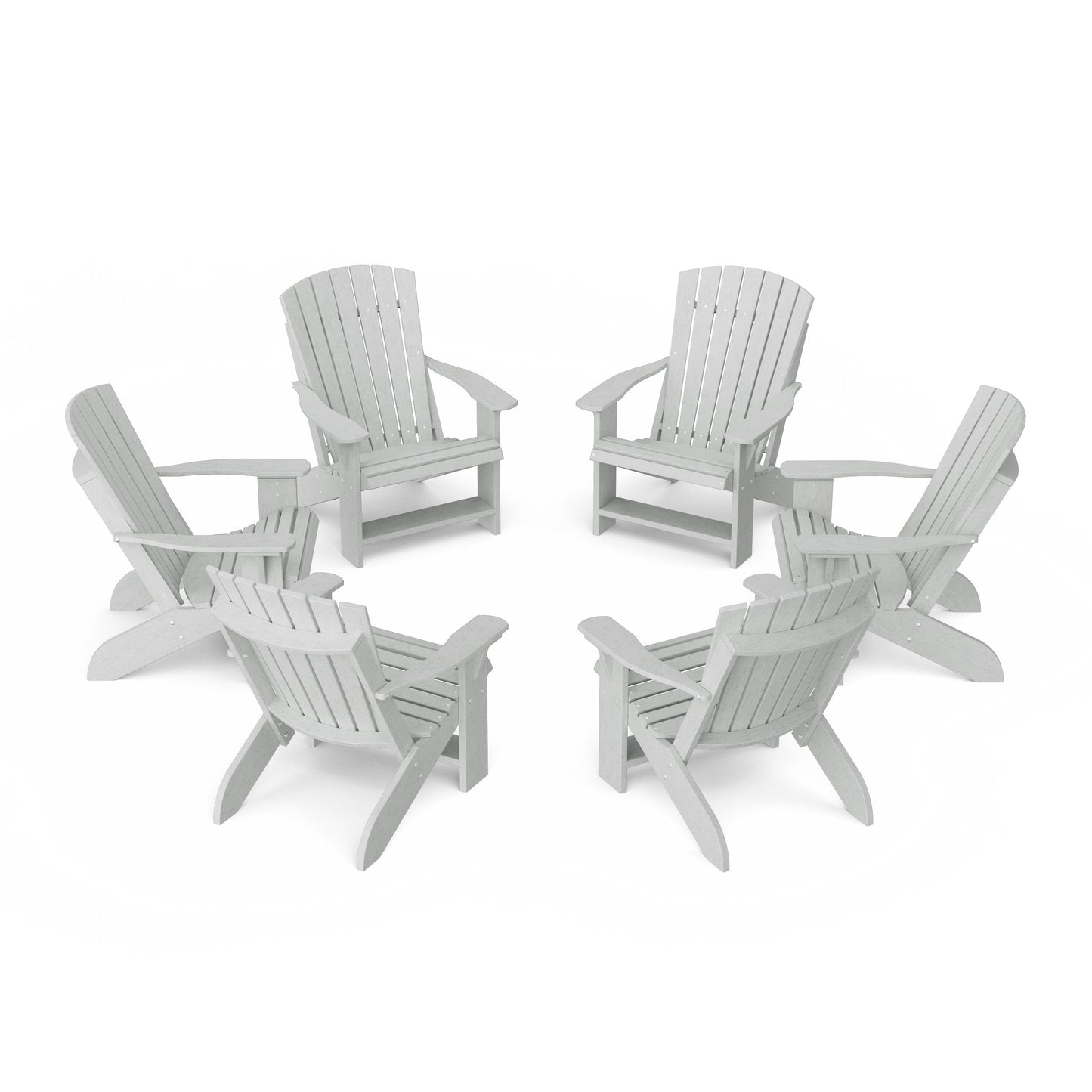 Heritage Adirondack Chairs Set of 6
