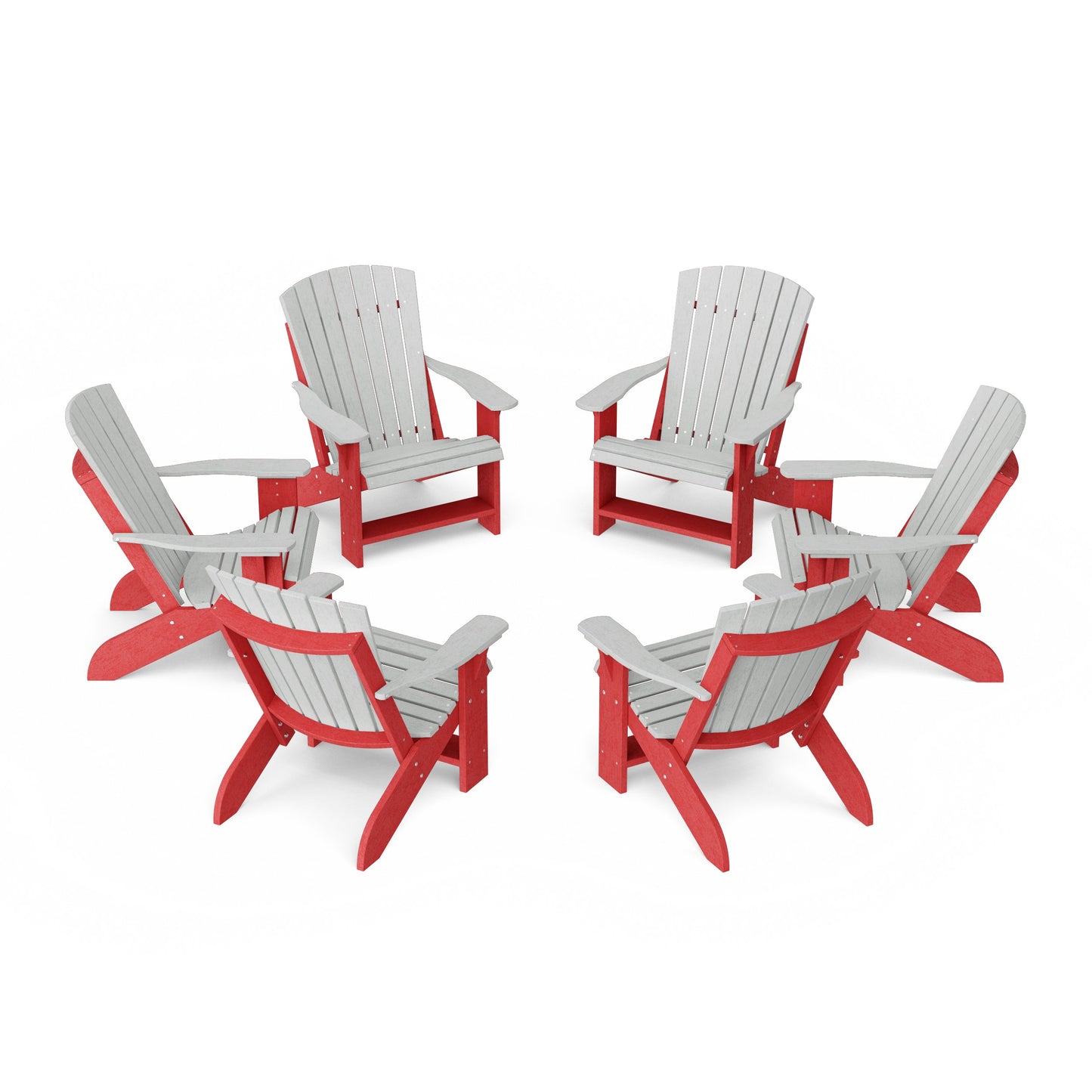 Heritage Adirondack Chairs Set of 6