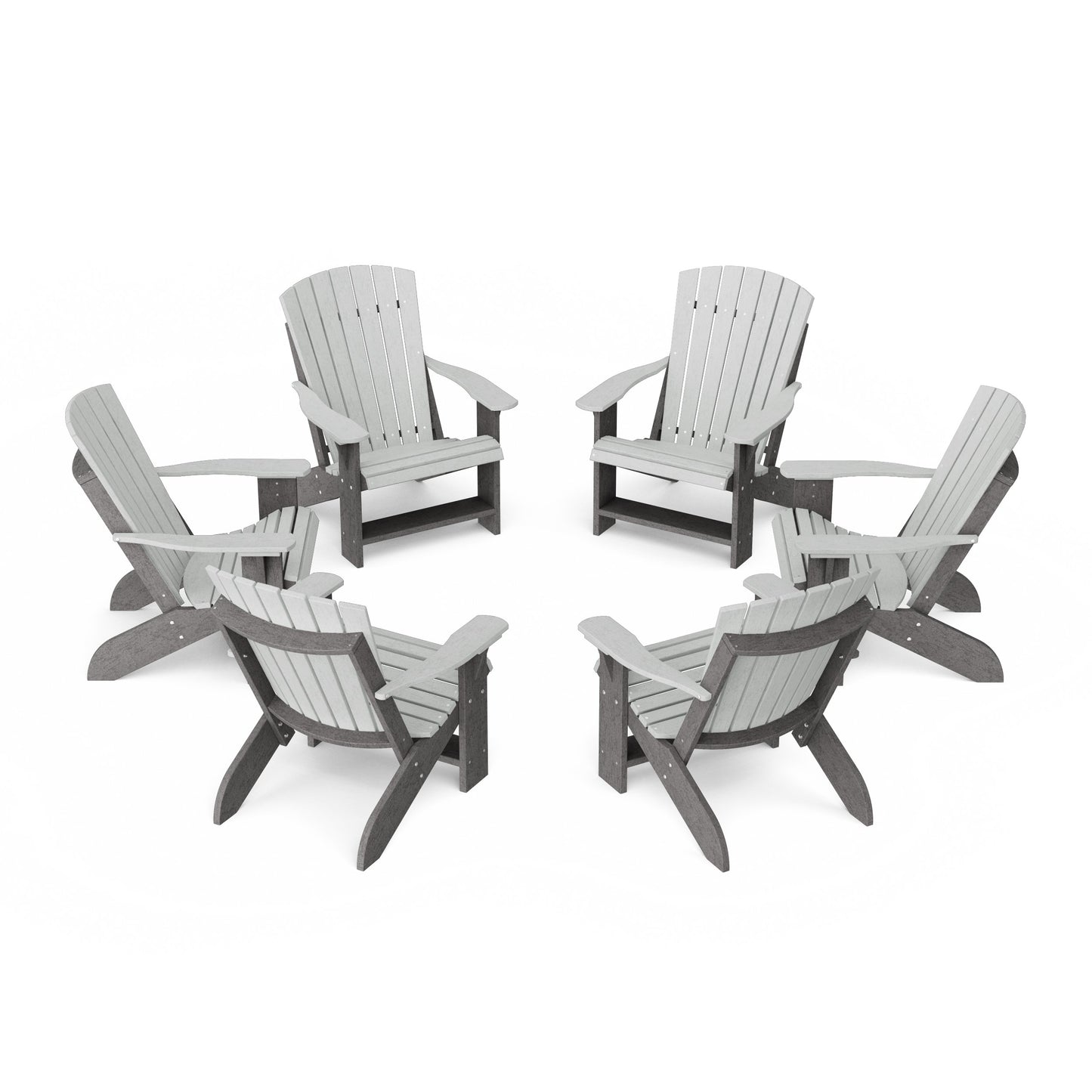 Heritage Adirondack Chairs Set of 6
