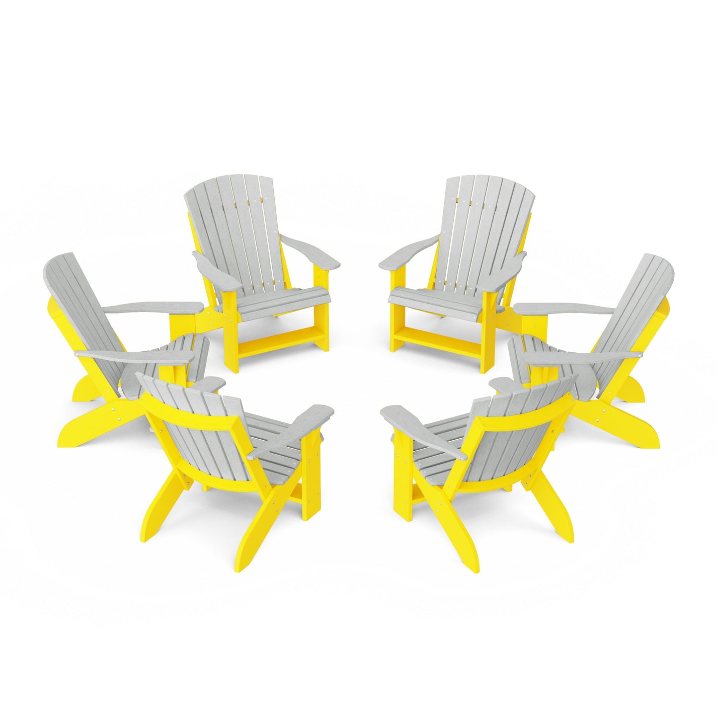 Heritage Adirondack Chairs Set of 6