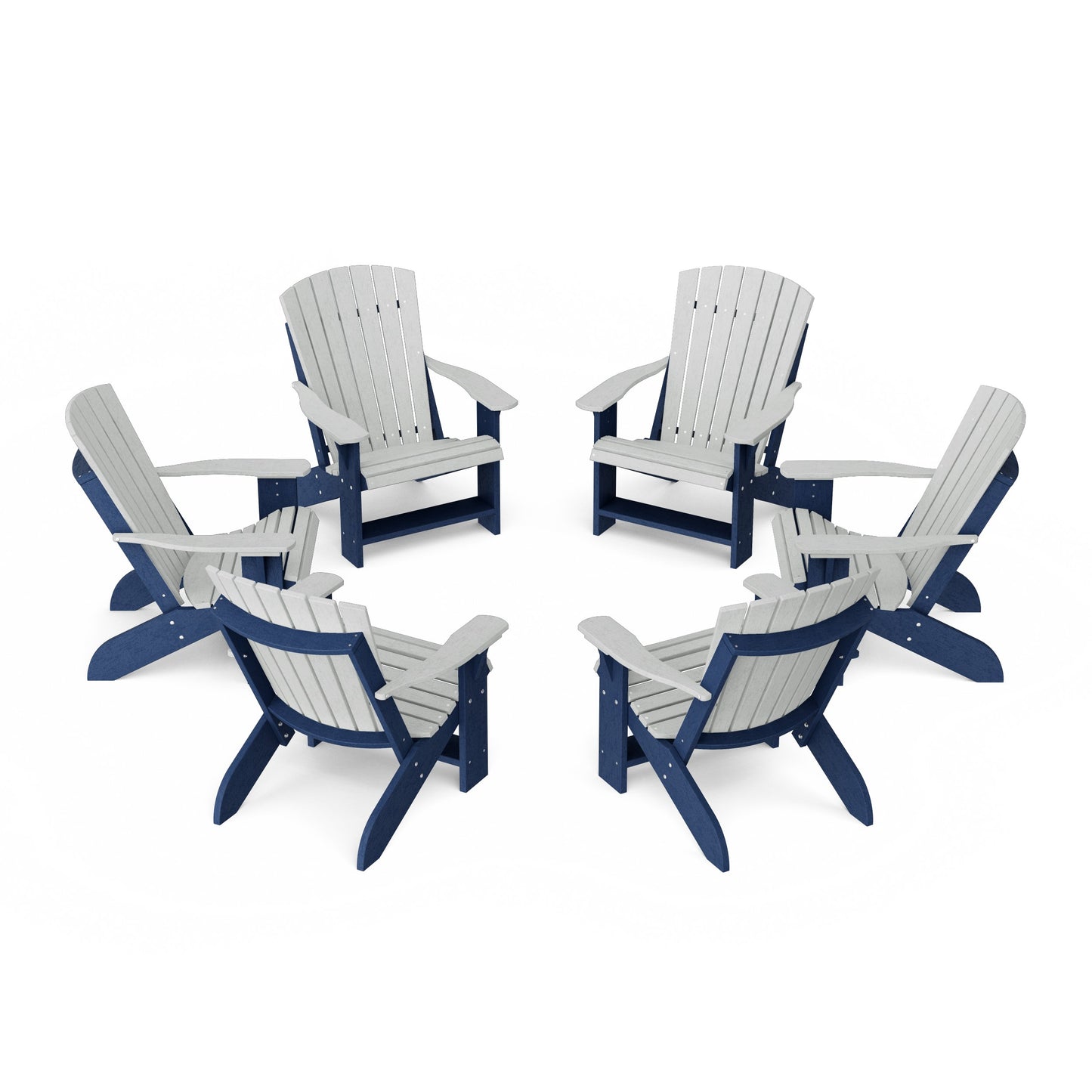 Heritage Adirondack Chairs Set of 6