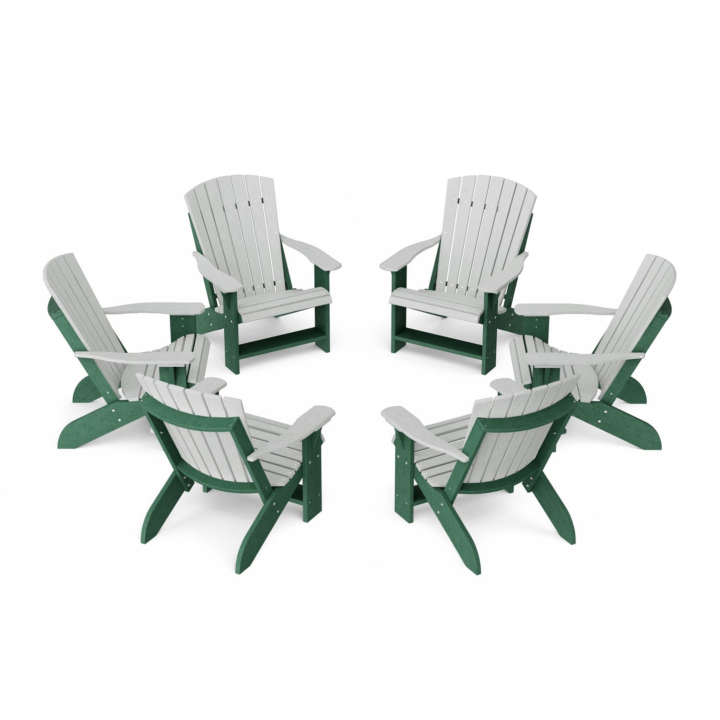 Heritage Adirondack Chairs Set of 6