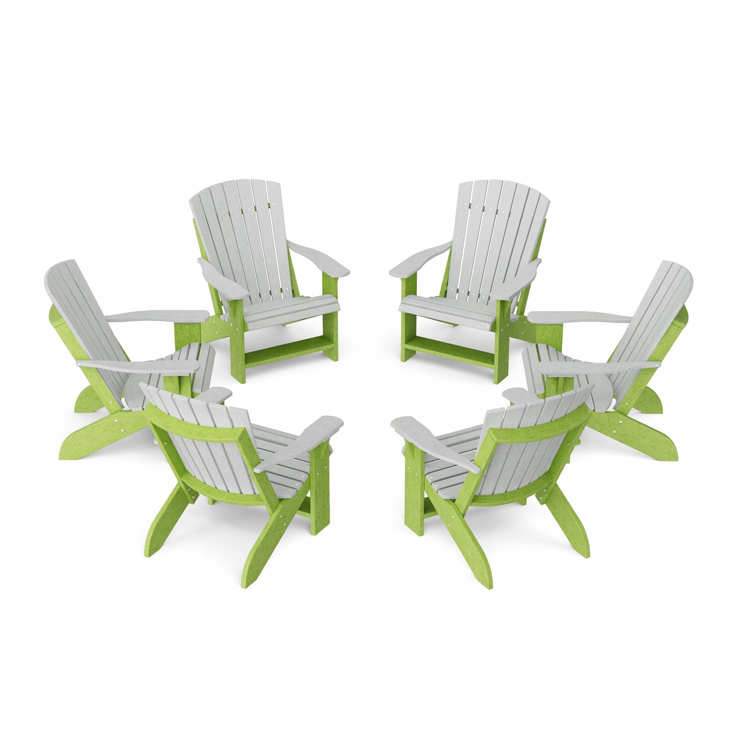 Heritage Adirondack Chairs Set of 6