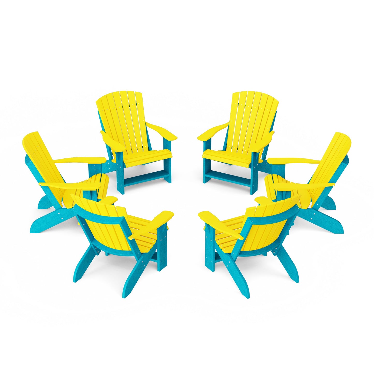 Heritage Adirondack Chairs Set of 6
