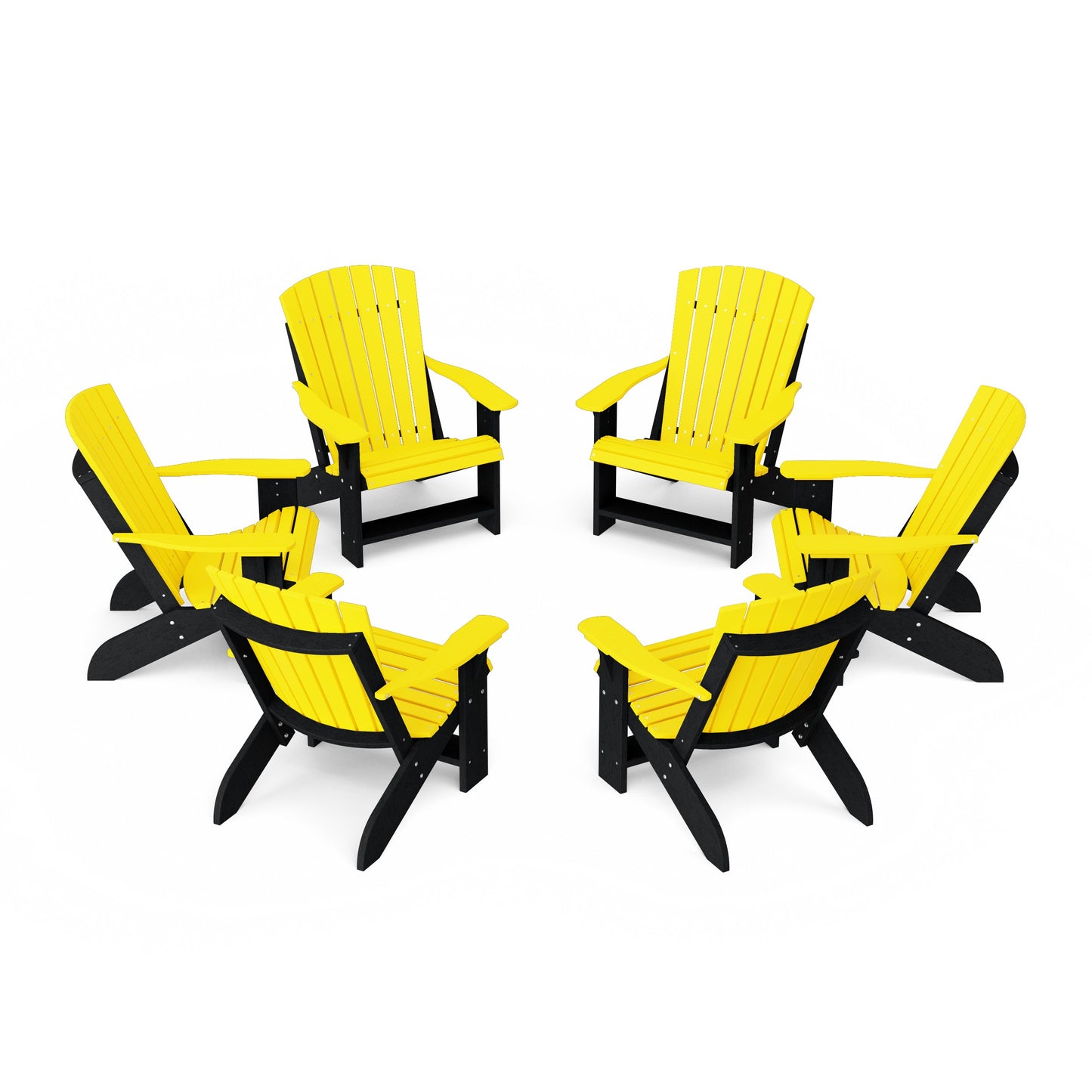 Heritage Adirondack Chairs Set of 6