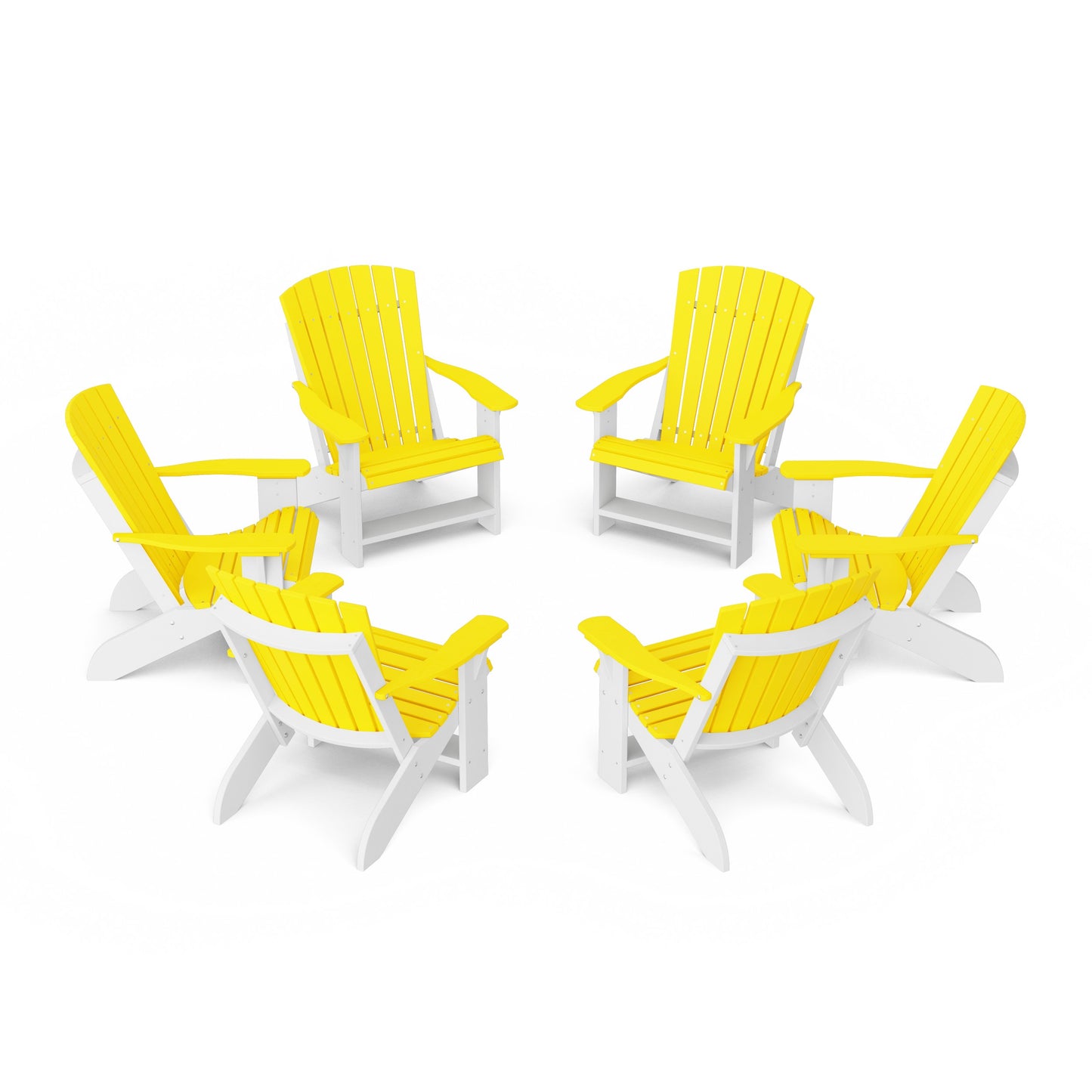 Heritage Adirondack Chairs Set of 6