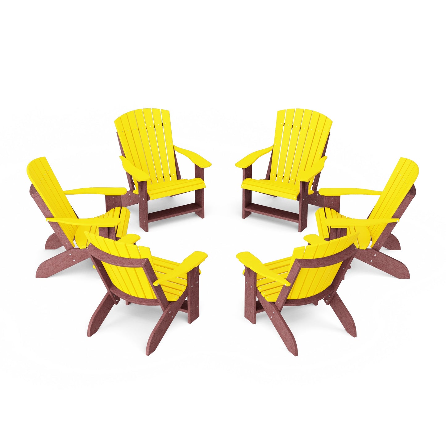Heritage Adirondack Chairs Set of 6