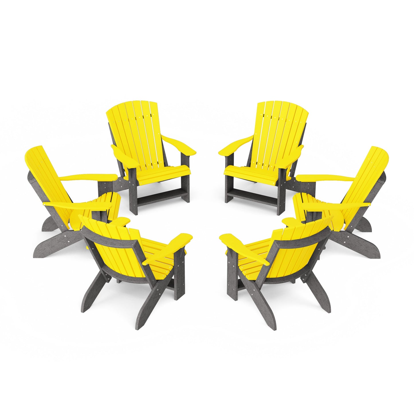 Heritage Adirondack Chairs Set of 6
