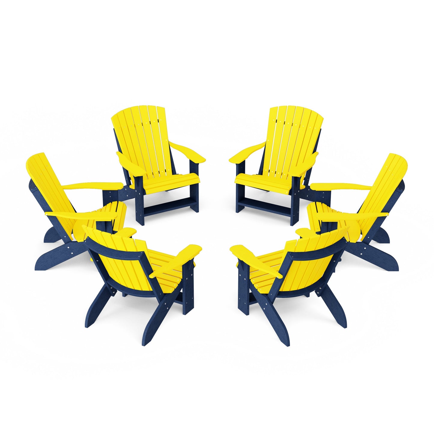 Heritage Adirondack Chairs Set of 6