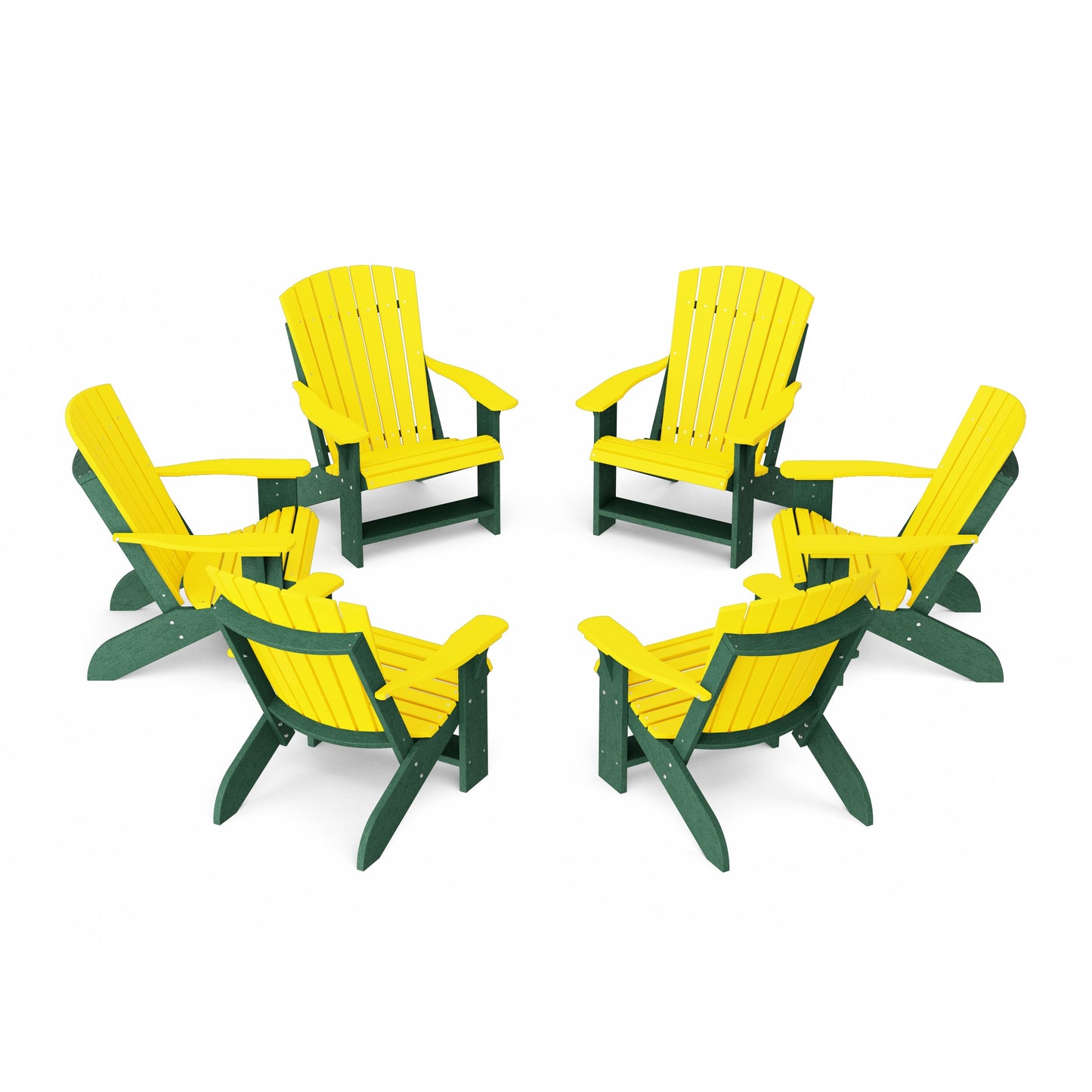 Heritage Adirondack Chairs Set of 6