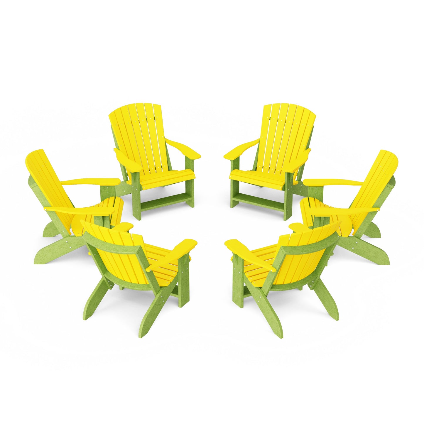 Heritage Adirondack Chairs Set of 6