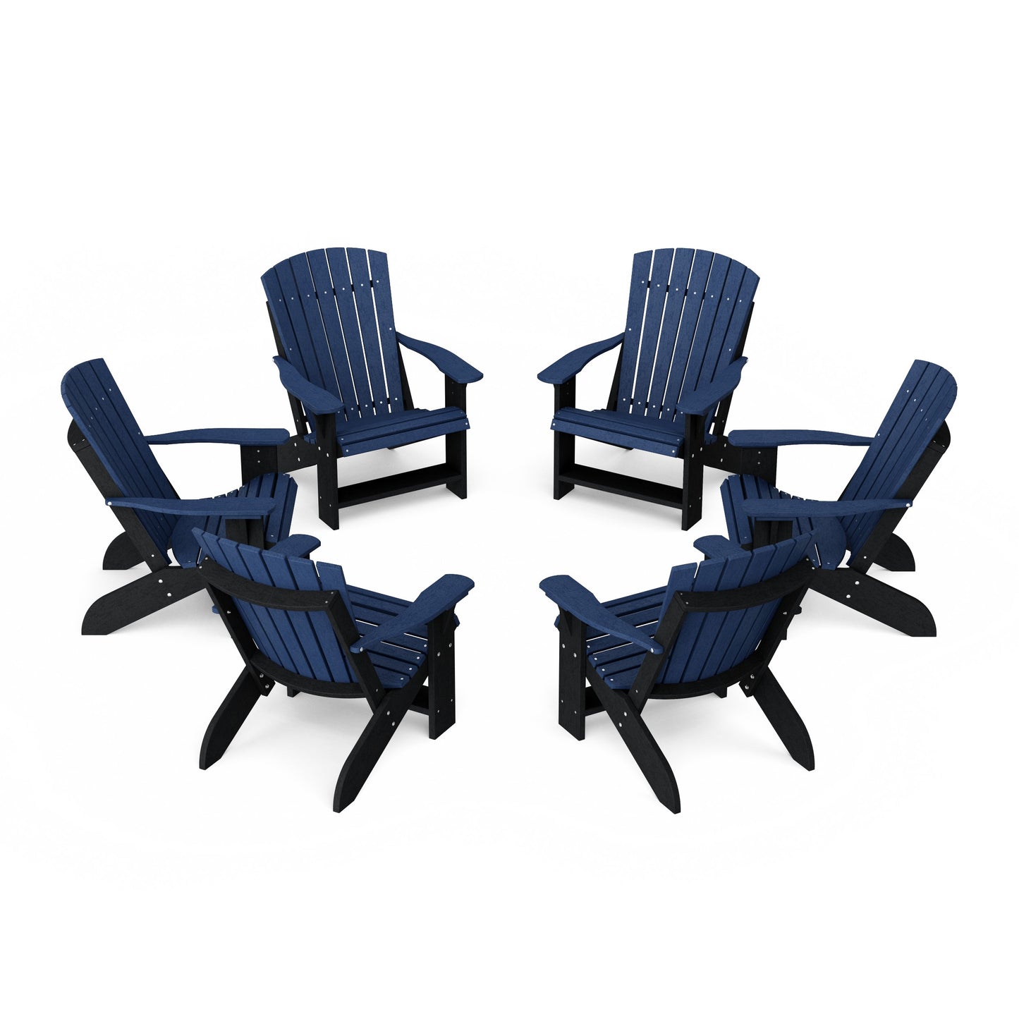 Heritage Adirondack Chairs Set of 6