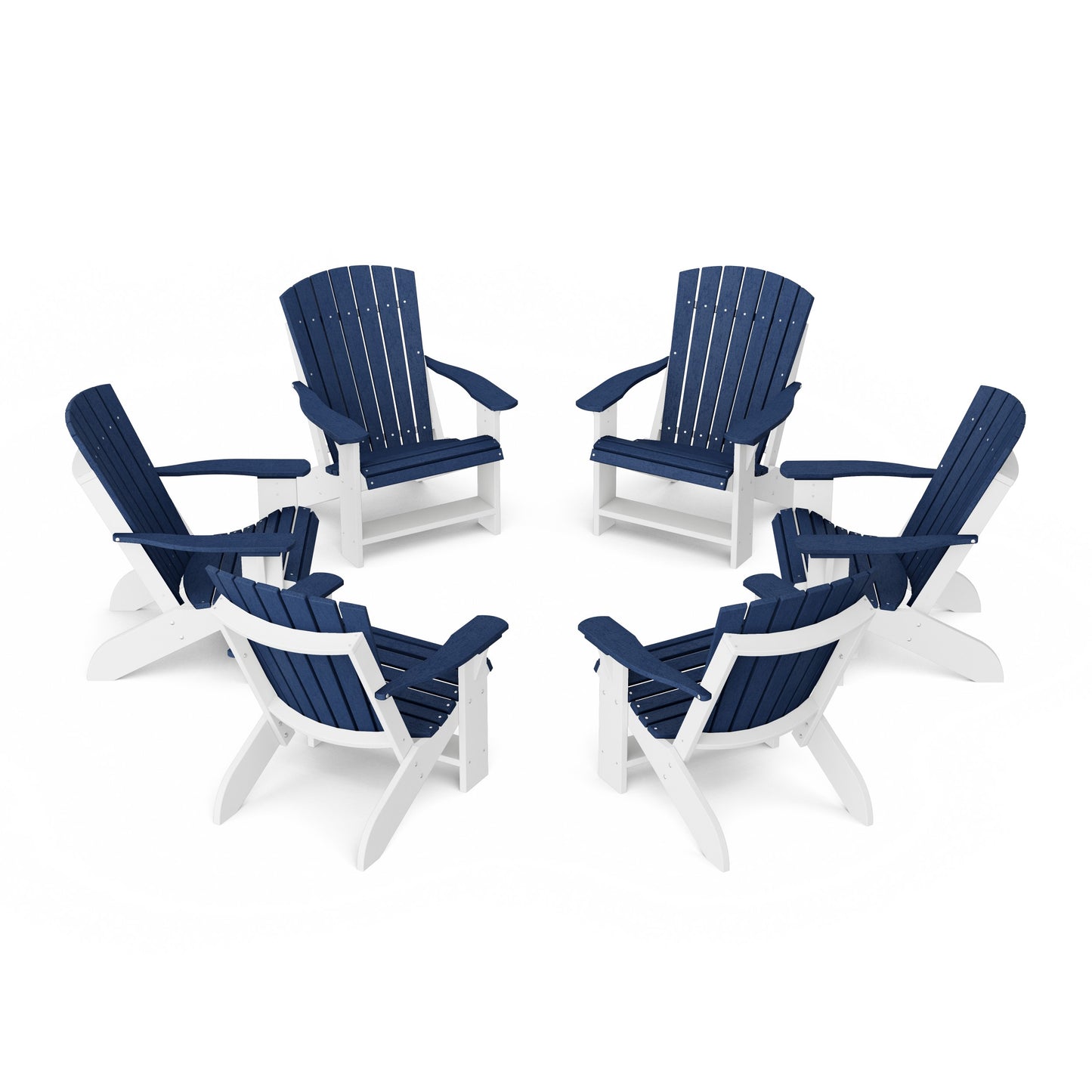 Heritage Adirondack Chairs Set of 6