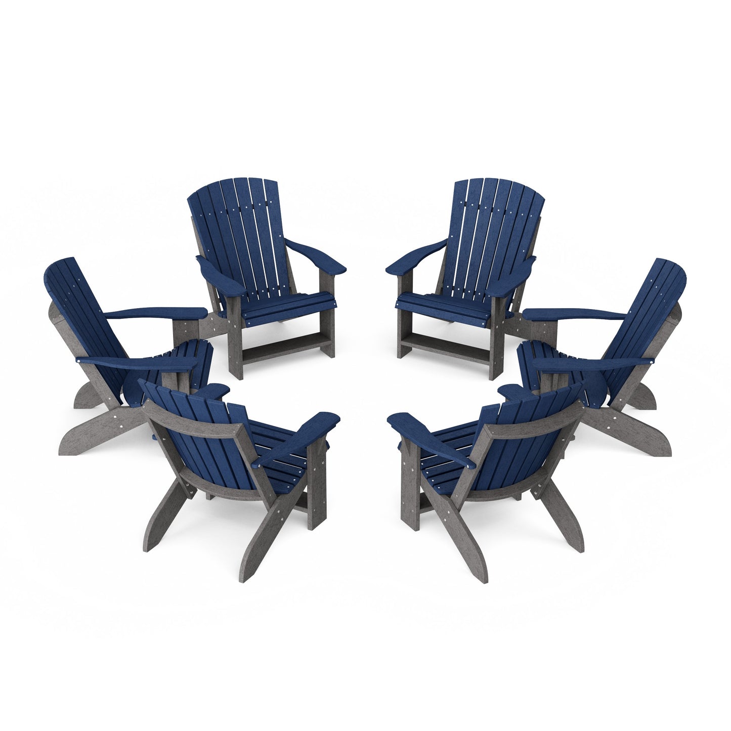 Heritage Adirondack Chairs Set of 6