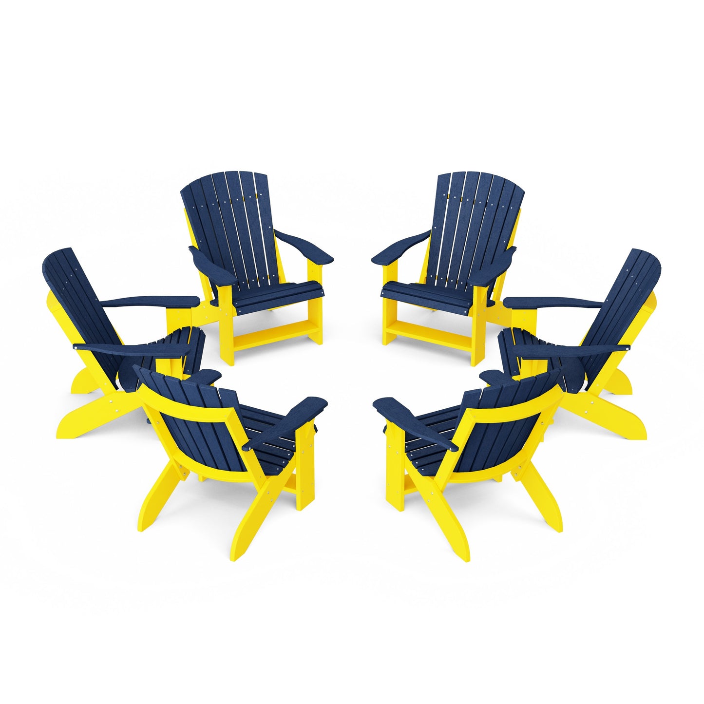 Heritage Adirondack Chairs Set of 6